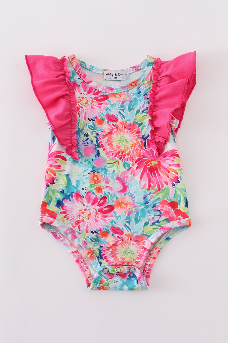 Magenta Vibrant Floral