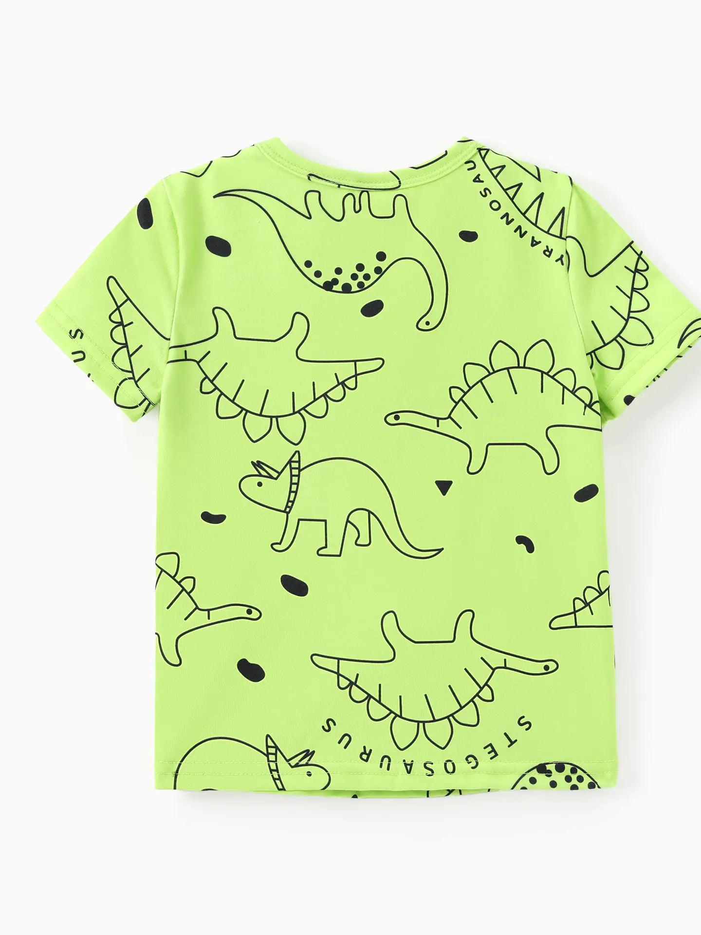 Dino Neon Green Tee