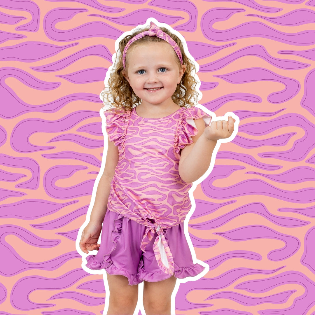 Wild and Free 2 Piece Short Set