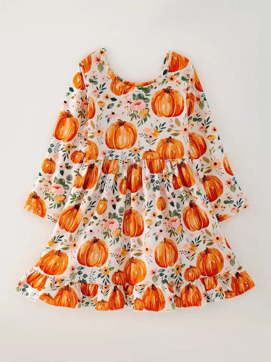 Fall Pumpkin Dress