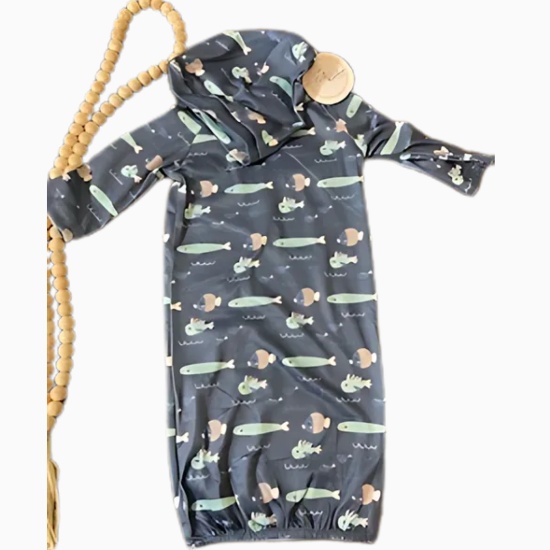 Baby 2-piece Sleeper Gown Set