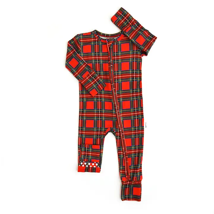Holland Zip Christmas Bamboo Pajamas