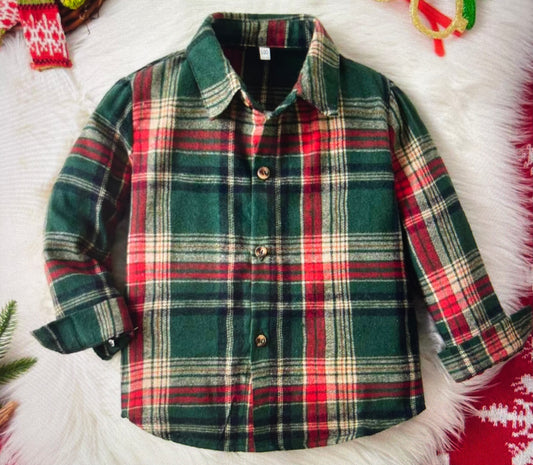 Boys Christmas Flannel