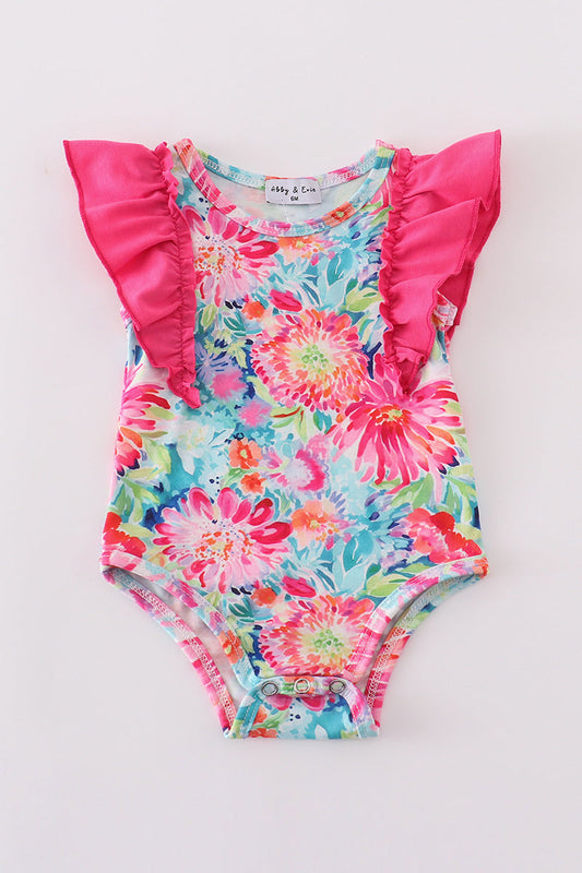 Magenta Vibrant Floral