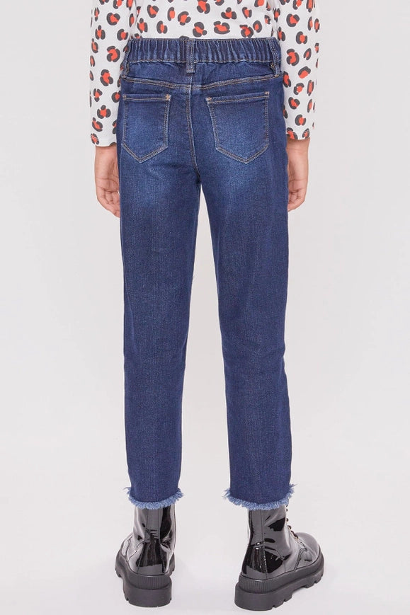 Girls Taylor Dream Relaxed Fit Ankle Hybrid Jeans-Medium Wash