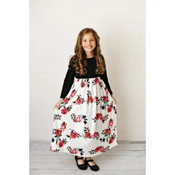 Rose Maxi Floral Dress