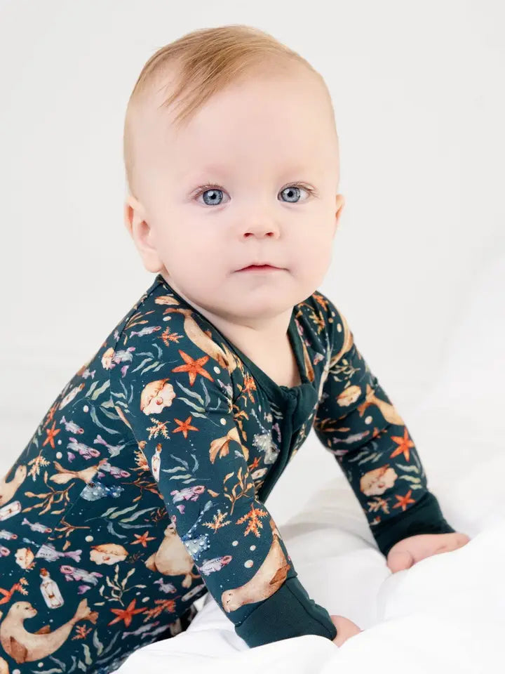 Waves & Whiskers Bamboo PJ's